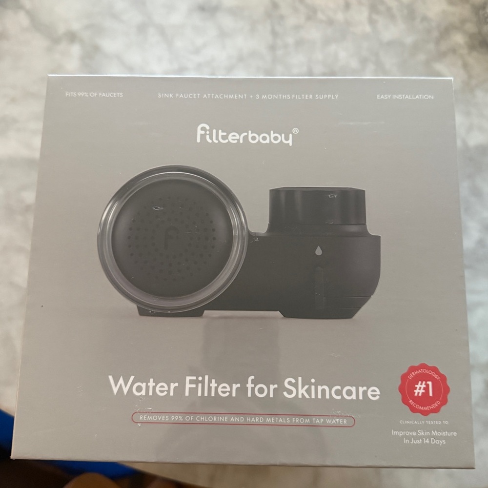 Silver Skincare Water Filter